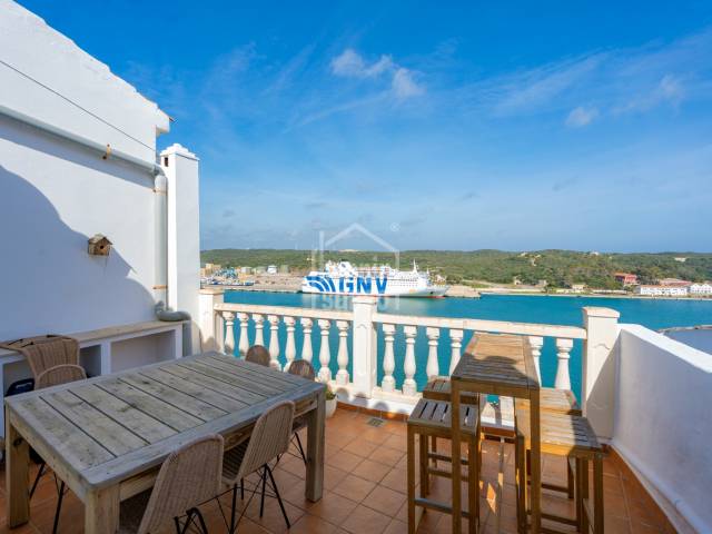 A jewel suspended between the sky and the sea. Mahón, Menorca.