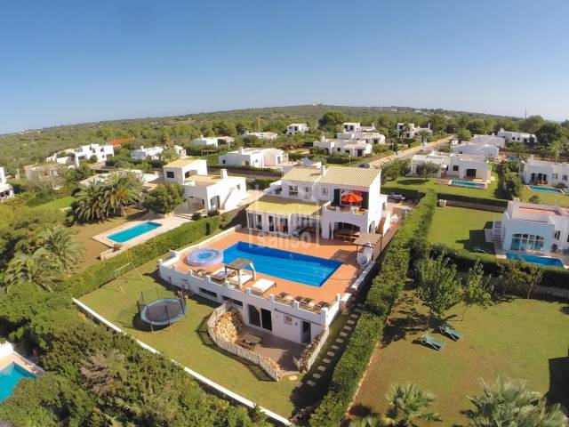 Spectacular villa in Binibeca on the south coast of Menorca
