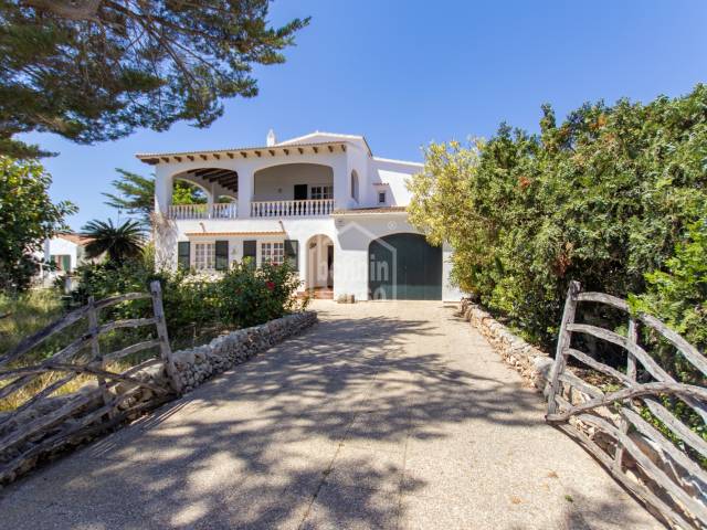 Great villa in Cales Piques, Ciutadella, Menorca.