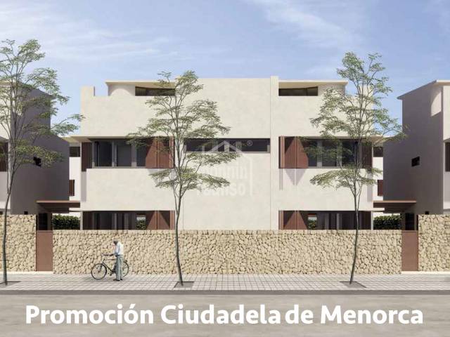 Promotion of 28 semi-detached homes in Ciutadella, Menorca