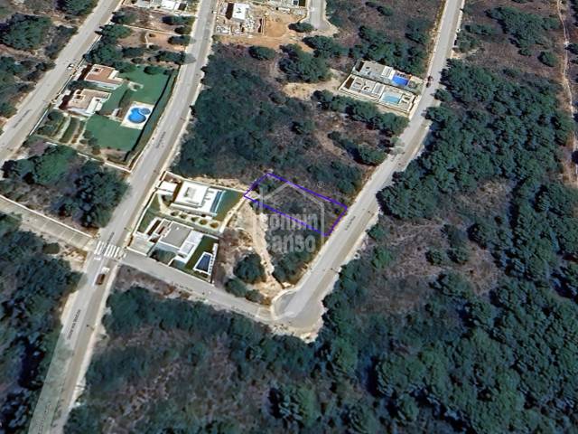 Building plot. Coves Noves. Menorca