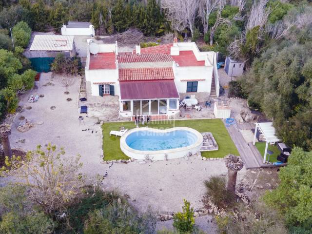Interessante propriété dans une zone protégée de Mahón, Menorca