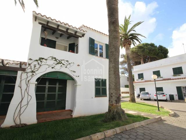 Apartment in a sought after complex in Calan Busquet, Ciutadella, Menorca