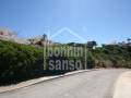 Plot with project and planning permission, with spectacular views in Cala Llonga, Menorca