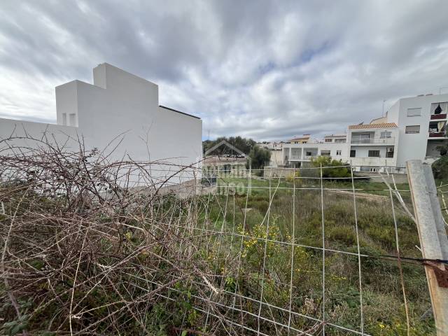 Plot for sale in Es Migjorn, Menorca.