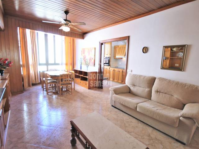 Attractive first floor flat in a very central and bright street, Ciutadella, Menorca