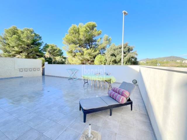 Modern end terrace in Cala Millor, Mallorca