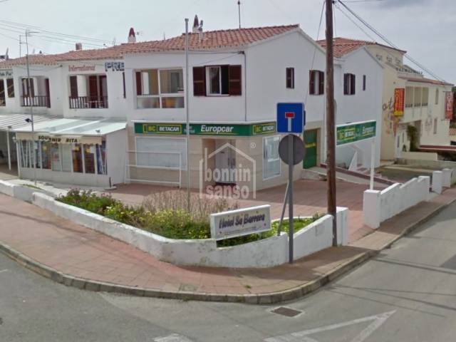 Commercial premises in Calan Porter, Menorca.