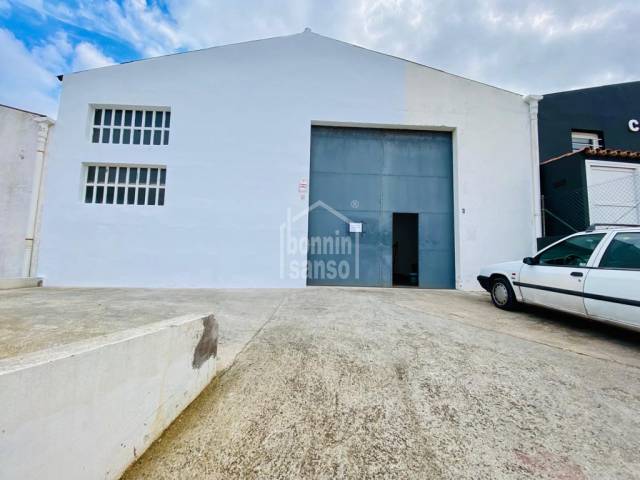 Industrial warehouse in Es Castell, Menorca