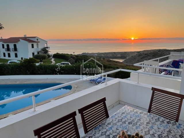 Magnifico apartamento con vistas al mar en Son Parc -Menorca-