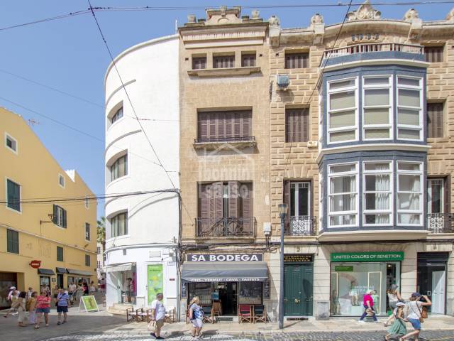 Elegante y señorial vivienda en pleno centro histórico de Mahón, Menorca