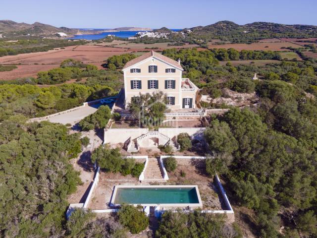 Magnifique propriété sur la côte nord avec accès privé à la mer, Menorca