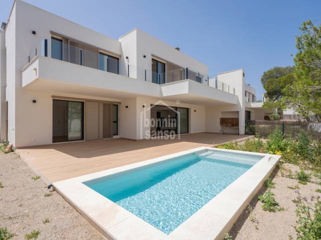 Sa Llosa Homes, exclusiva promoción de 50 chalets en Son Parc, Menorca.