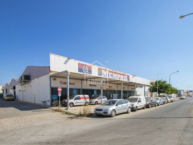 Large warehouse in the industrial estate of Mahon, Menorca