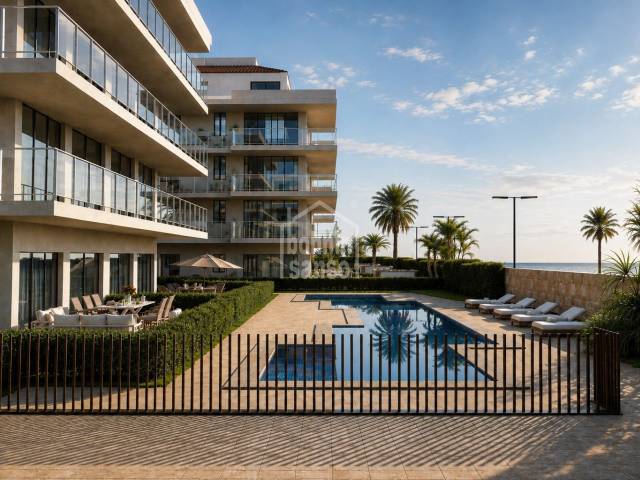 Development of 163 apartments, offering one to four bedrooms, in Ciutadella, Menorca.