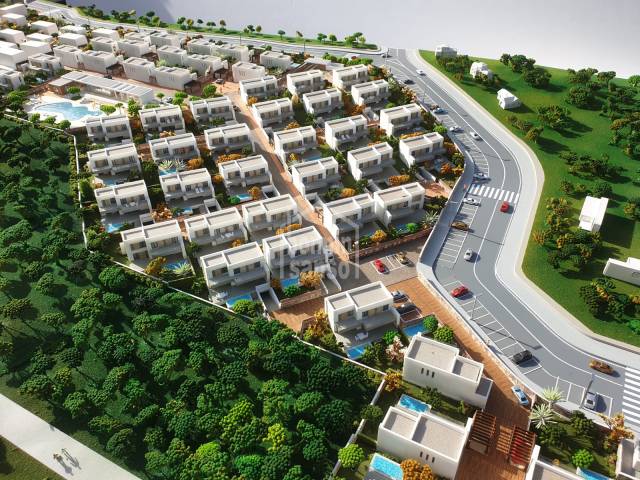 Sa Llosa Homes, exclusiva promoción de 50 chalets en Son Parc, Menorca.