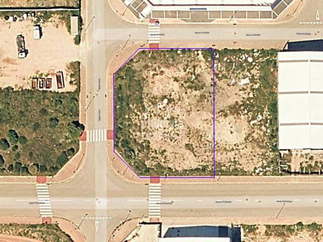 Terreno edificabile in affitto nel polo industriale di Mahón, Menorca.