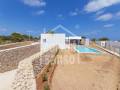 Villa en construccion con vistas panoramicas. Coves Noves Menorca
