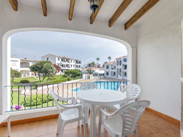 Comfortable first floor apartment in Calan Porter, Menorca