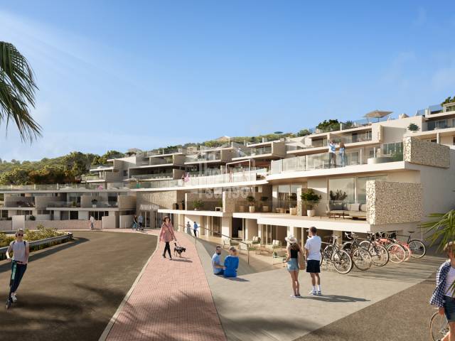 Complexe avec piscine à Arenal den Castell, Menorca