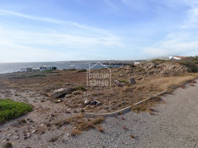 Second line plot with views in Punta Grossa, Menorca