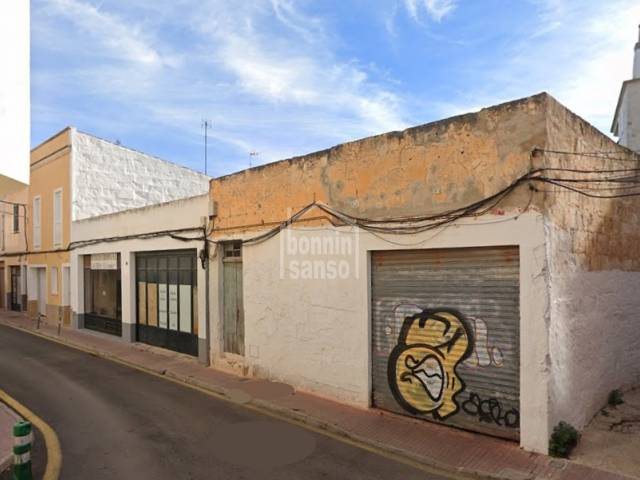 Exceptional investment opportunity near to the historic centre of Ciutadella, Menorca.