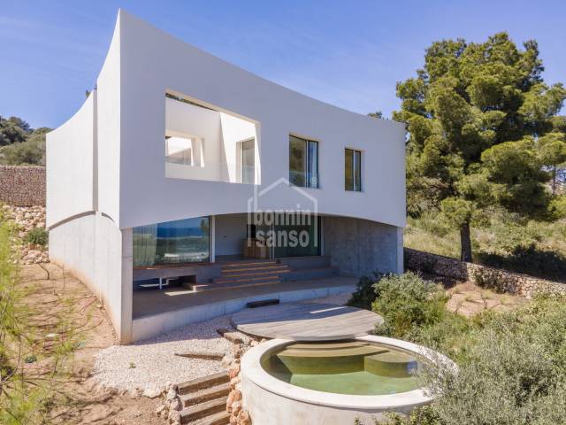 Signature architecture and stunning views. Coves Noves Menorca