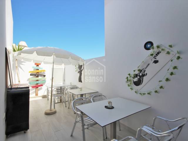 Sold as a going concern, cafeteria in prime location, Ciutadella, Menorca