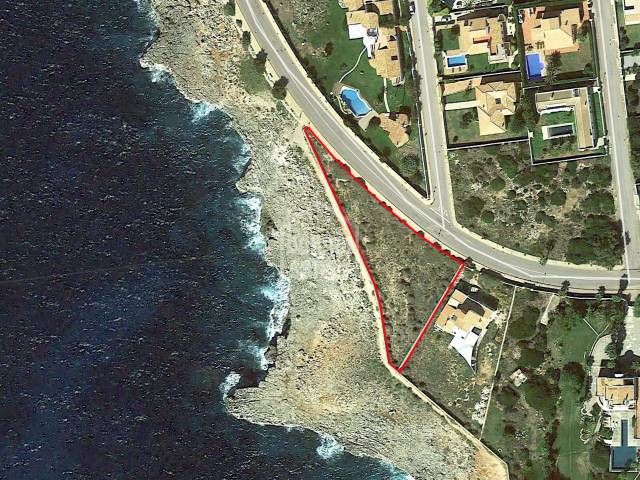 Magnificent front line building plot in Son Blanc, Ciutadella, Menorca