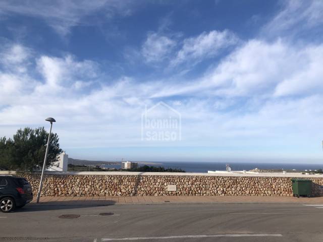 Building plot with panoramic sea views Coves Noves Menorca