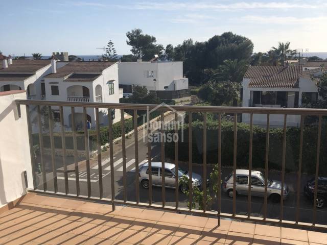 Bright apartment in Cala Blanca, Ciutadella, Menorca
